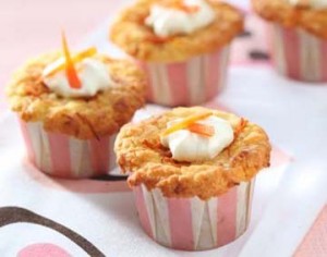 Resep Cake ,Carrot Cheese Cupcake